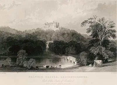 Belvoir Castle, Leicestershire, Seat Of The Duke Of Rutland