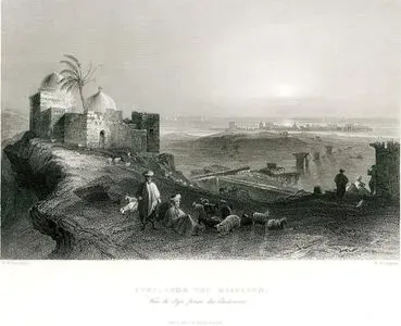Tyre From Mainland-Vue De Tyr Prise Du Continent