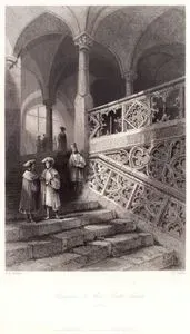 Staircase To The Rath House, Ratisbon