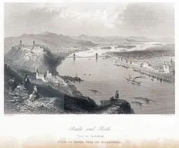Buda And Pesth (From The Blocksberg)-Bude Et Pesth Vues Du Blocksberg
