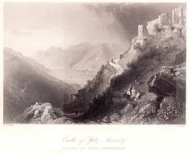 Castle Of Spitz, Arensdorf-Chateau De Spitz, Arensdorff
