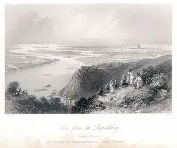 Scene From The Leopoldsberg (Looking To Vienna)-Vue Prise De Leopoldsberg, Pres Vienne