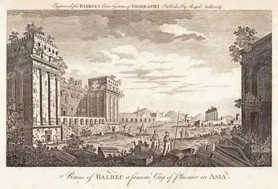 Ruins Of Balbec, A Famous City Of Phoenice in Asia