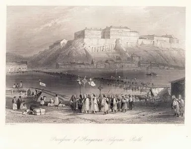 Procession Of Hungarian Pilgrims, Pesth