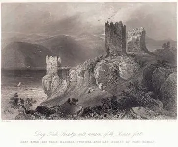 Drey Kule, Swinitza With Remains Of The Roman Fort-Drey Kule (Les Trois Massues) Swinitza Avec Les Ruines Du Fort Romain