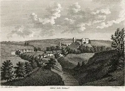 Mitford Castle, Northum