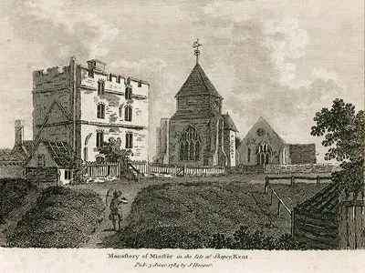 Monastery Of Minster, in The Isle Of Shepey, Kent