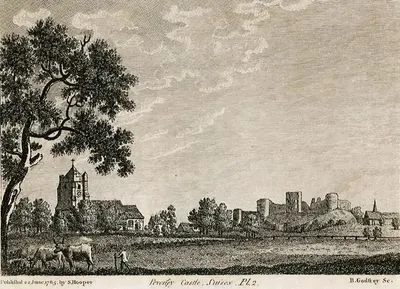 Pevensey Castle, Sussex Pl.2