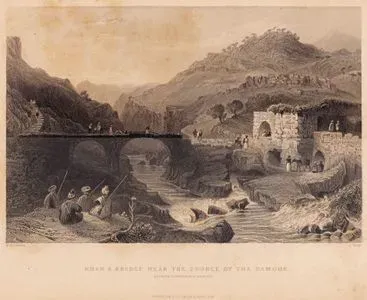 Khan & Bridge Near The Source Of The Damour