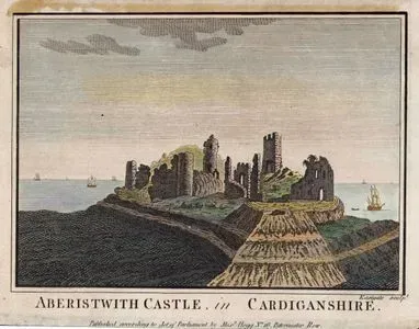Aberistwith Castle in Cardiganshire