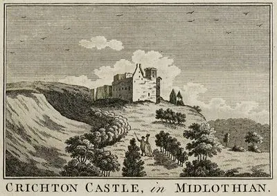Crichton Castle in Midlothian