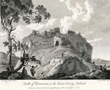 Castle Of Dunamace, in The Queens County, ireland