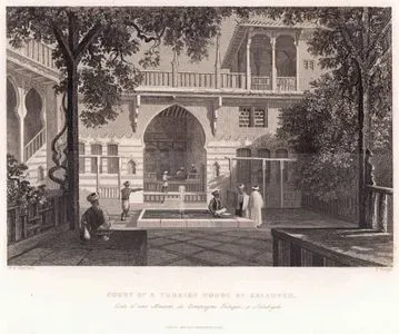 Court Of A Turkish Country House At Salahyeh-Cour D'Une Maison De Campagne Turque, A Salahyeh