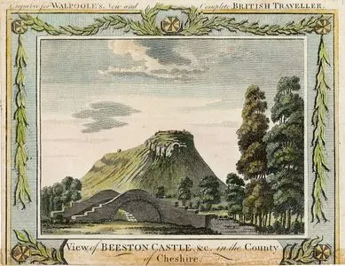 View Of Beeston Castle in The County Of Cheshire