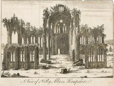 A View Of Netley Abby in Hampshire
