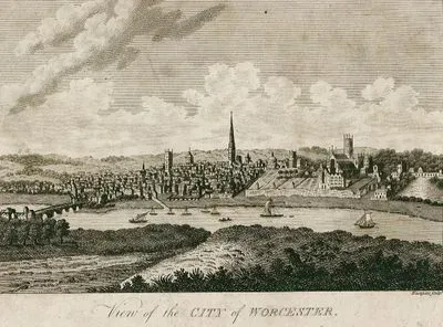 View Of The City Of Worcester