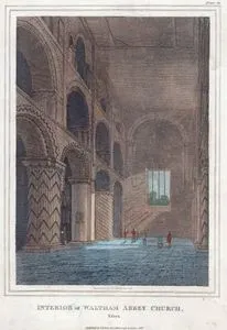 interior Of Waltham Abbey Church, Essex