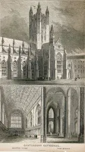 Canterbury Cathedral, Chapter House, View Of Nave