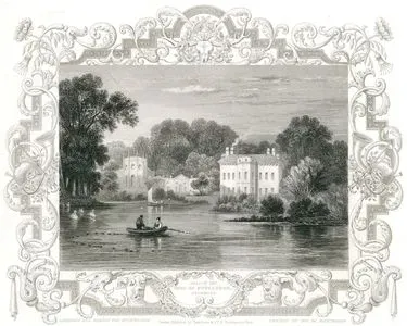 Seat Of The Duke Of Buccleuch, Richmond-Landhaus Des Herzog Von Buckingham- Chateau Du Duc De Buckingham
