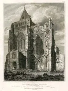 West Front Of Croyland Abbey Church, Lincolnshire