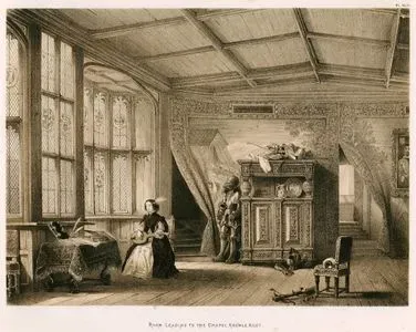 Room Leading To The Chapel, Knowle, Kent, Plate XLVI