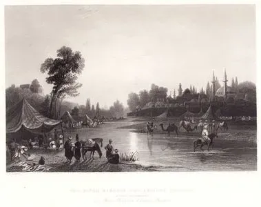 The River Barrada, The Ancient Pharpar (A River Damascus)-Le Fleuve Barrada L'Ancien Pharpar