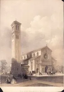 View Of The New Church At Wilton