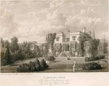Saxonbury Lodge, The Seat Of D.Rowland