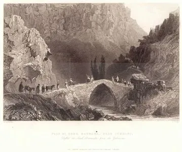 Pass of Souk Barrada Near Zebdani-Defile De Souk Barrada Pres De Zebdani