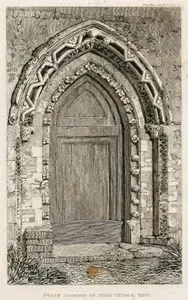 North Doorway Of Stone Church, Kent
