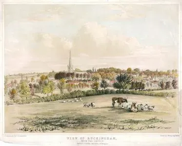 View Of Buckingham With The Church
