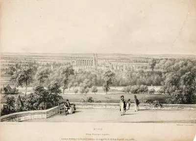 Eton From Windsor Castle