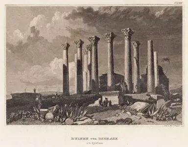 Ruinen Von Djerash in Syrian