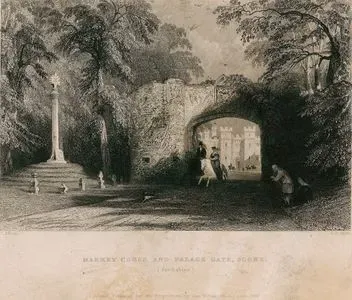 Market Cross And Palace Gate, Scone, Perthshire