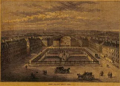 Soho Square, About 1700