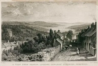 A View From Penryn, Looking Towards Flushing, Cornwall