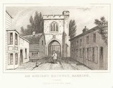 An Ancient Gateway, Barking, Essex, Called The Fire Bell Gate