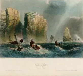 Cape Split, Bay Of Fundy-Cap Split, Baie de Fundy-Der See Split Und Die Bai Fundy