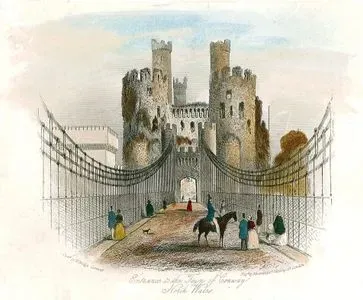 Entrance To The Town Of Conway, North Wales