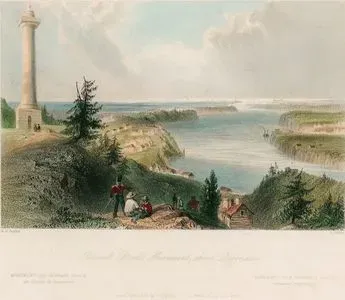 General Brock's Monument, Above Queenston-Monument Die General Brock, Au Dessus De Queenston-Monument Des Generals Brock, Oberhalp Queenston