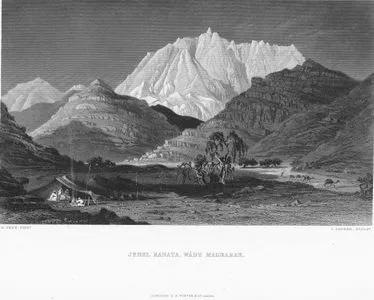 Jebel Kanata, Wady Magharah