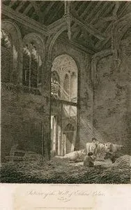 interior Of The Hall Of Eltham Palace, Kent