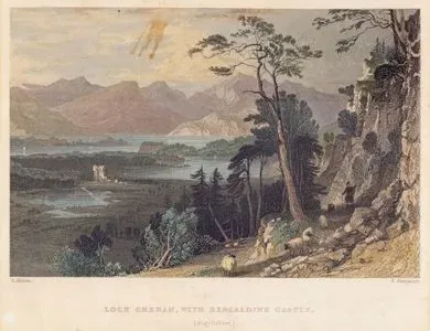 Loch Creran, With Bercaldine Castle , Argyllshire
