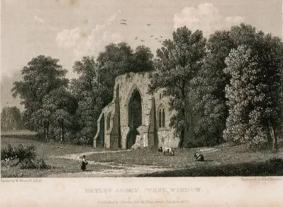 Netley Abbey, West Window
