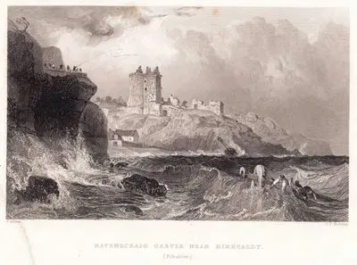 Ravenscraig Castle Near Kirkcaldy, Fifeshire
