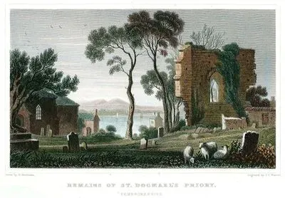 Remains Of St.Dogmael's Priory, Pembrokeshire