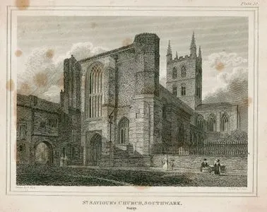 St.Saviour's Church, Southwark, Surry, Plate 50