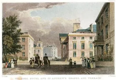 The Royal Hotel And St. Andrew's Chapel And Terrace