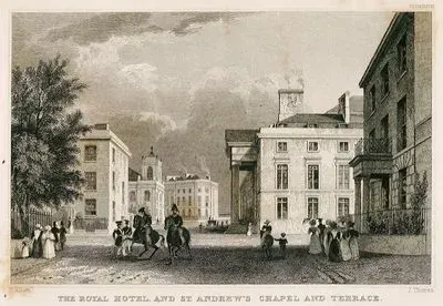 The Royal Hotel And St. Andrew's Chapel And Terrace