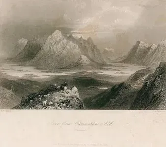 Scene from Cloonacartin Hill, Connemara